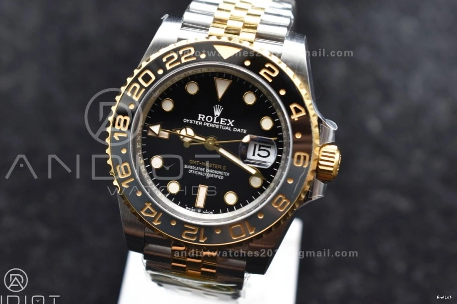 Clean Best Master 859 Black 1:1 Contemporary Dial GMT CHS GRNR DD3285 II Jubilee on 126713 Bracelet Edition 0719